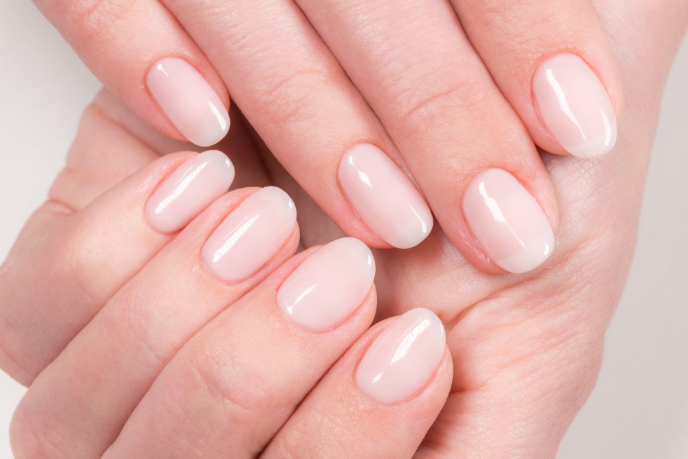 Natural nails- French gel