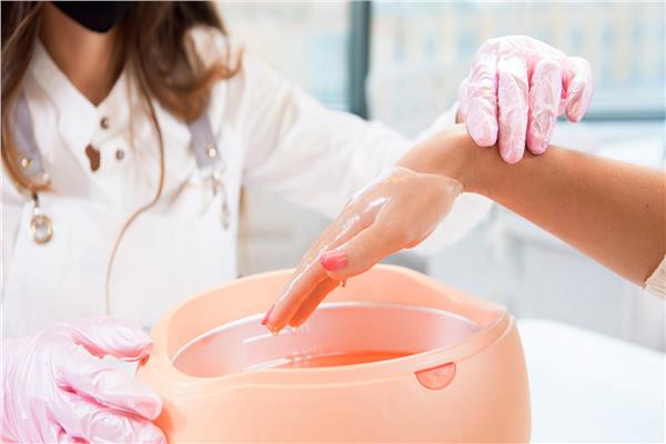 paraffin pedicure for legs +hand with massage