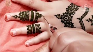 Henna for children back and front