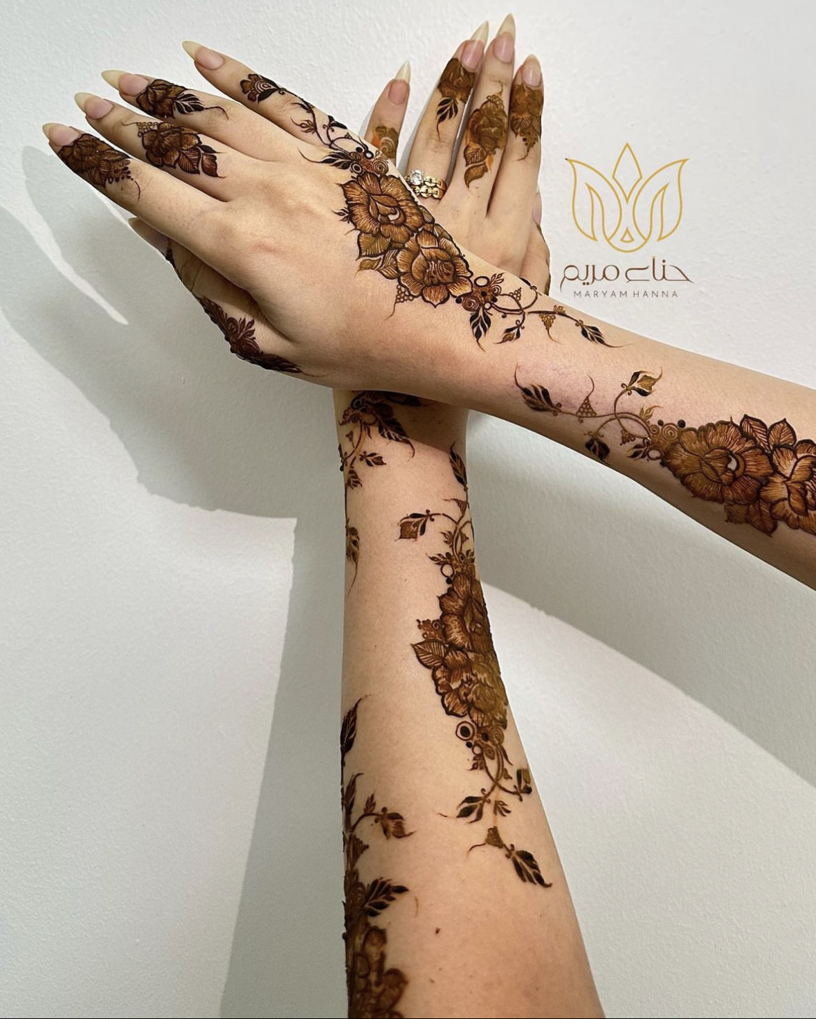 hand henna (one side)