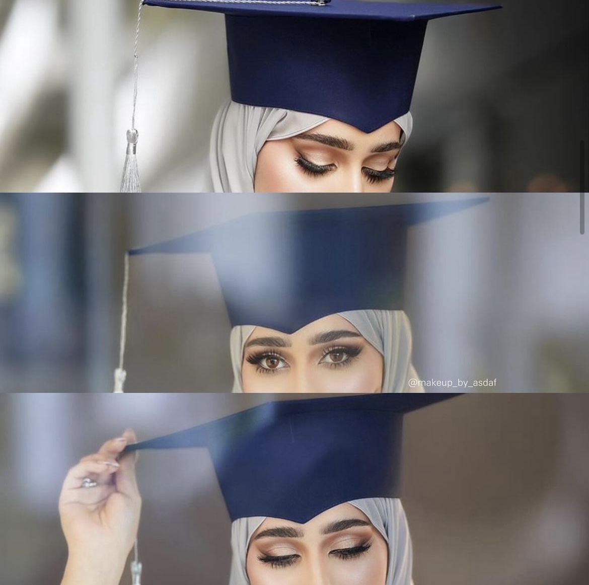Graduation makeup