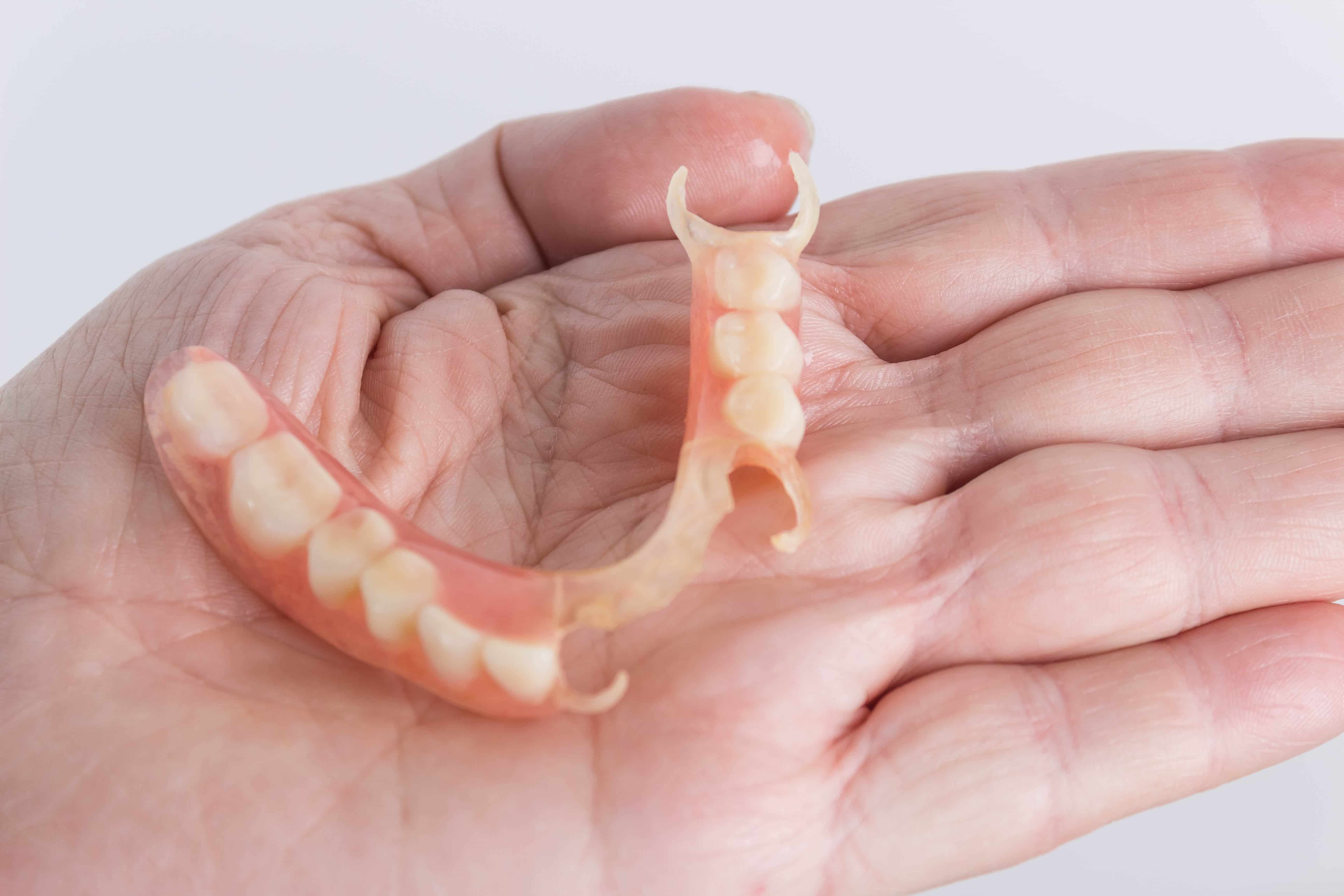 partial and flexible Dentures (15 added for each tooth)