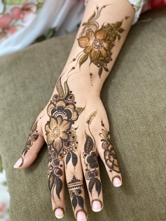 hands from one side (above wrist)
