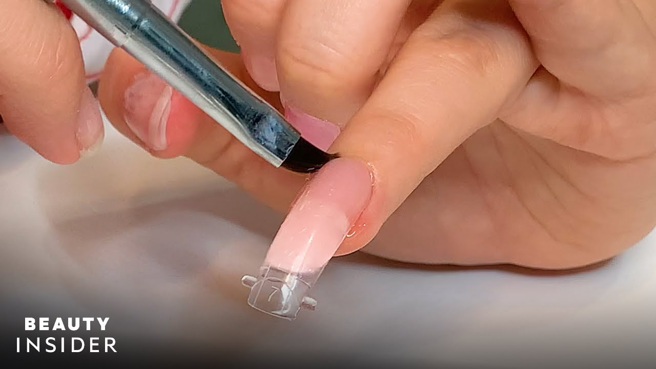 plastic nail extension