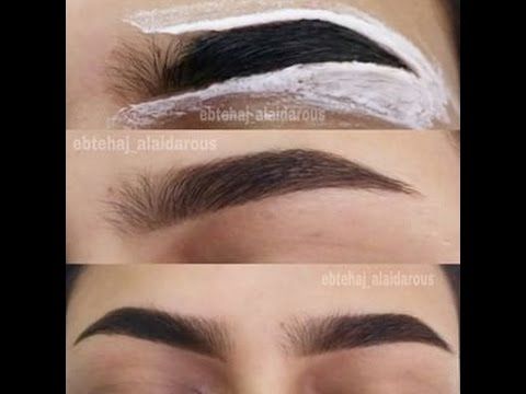 Eyebrow coloring