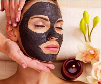 Black mask facial