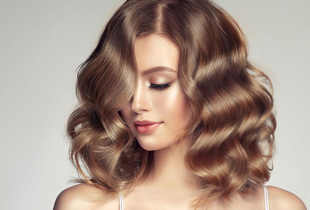 blow-dry and curling