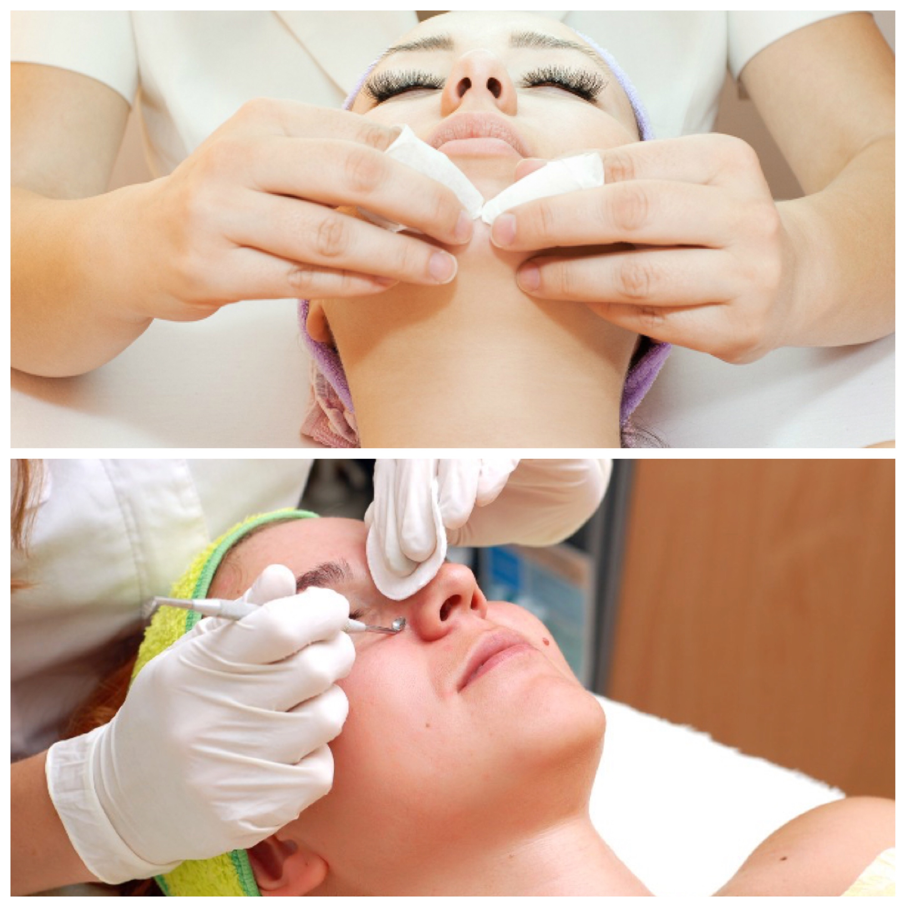 Shining facial with devices