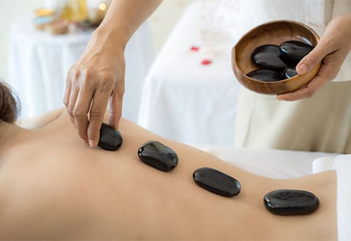 Stone massage