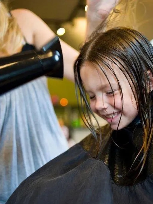 Blow dry for kids