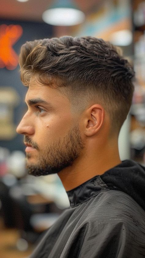 Fade haircut