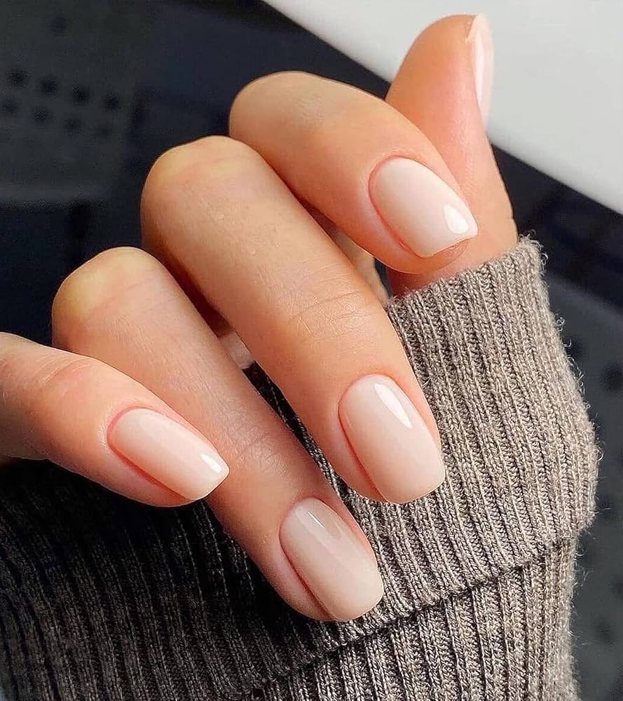 Gel on normal nails